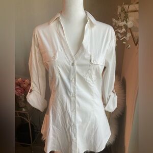 Express Essentials Tailored Button Down NWT size Medium